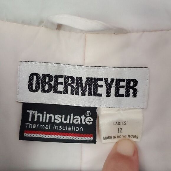 Vintage 80s Obermeyer Jacket with Moto Zipper - Picture 14 of 16